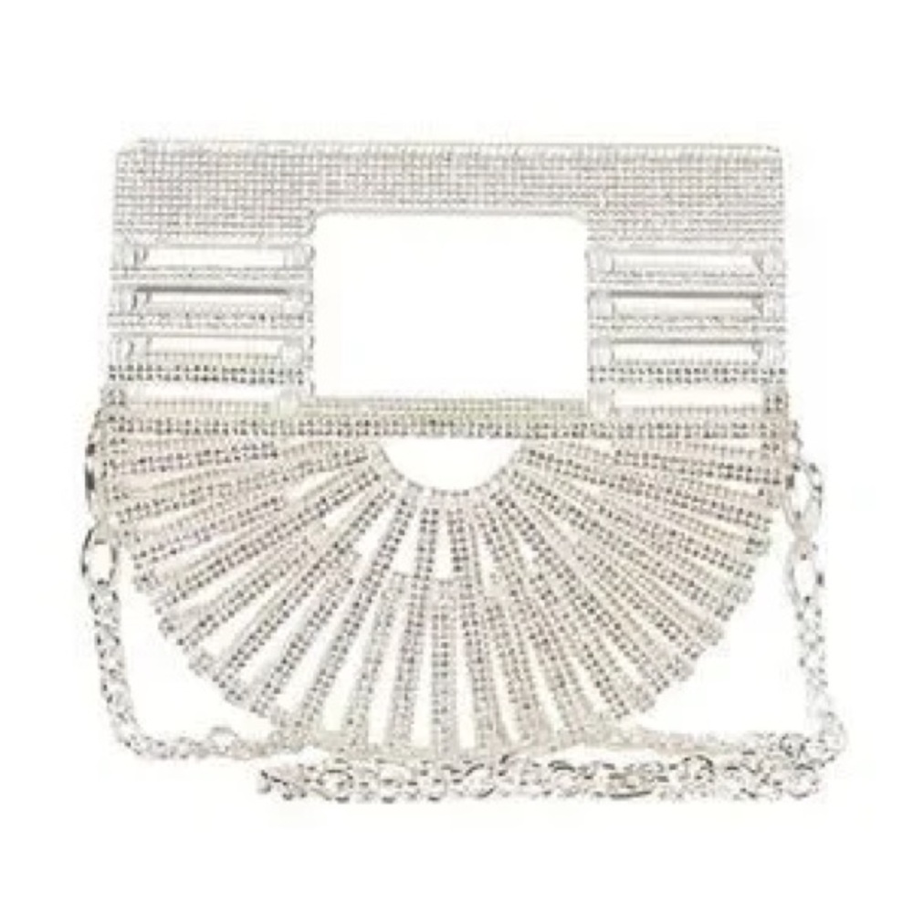 Cult Gaia Nano Gaias Ark Rhinstone Bag